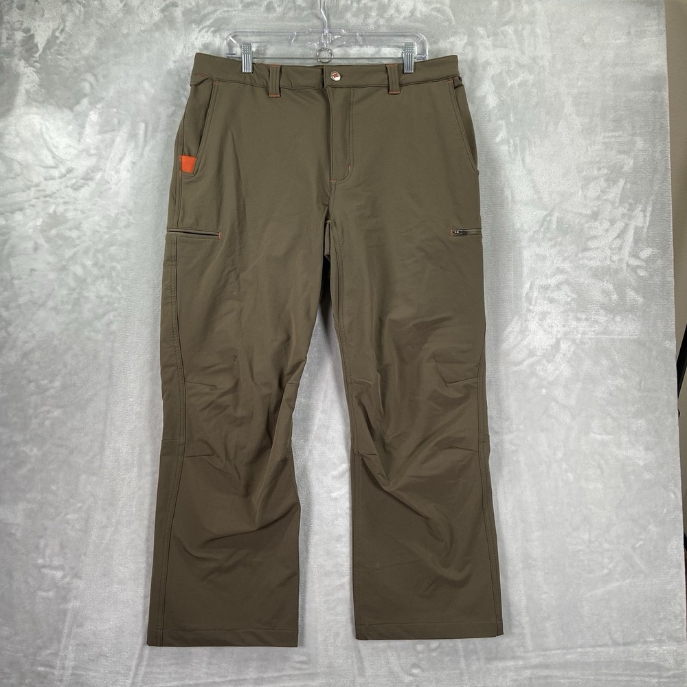 Duck Camp Pants Mens 36x28 Performance Hunting Technical Cargo Shell Outdoor